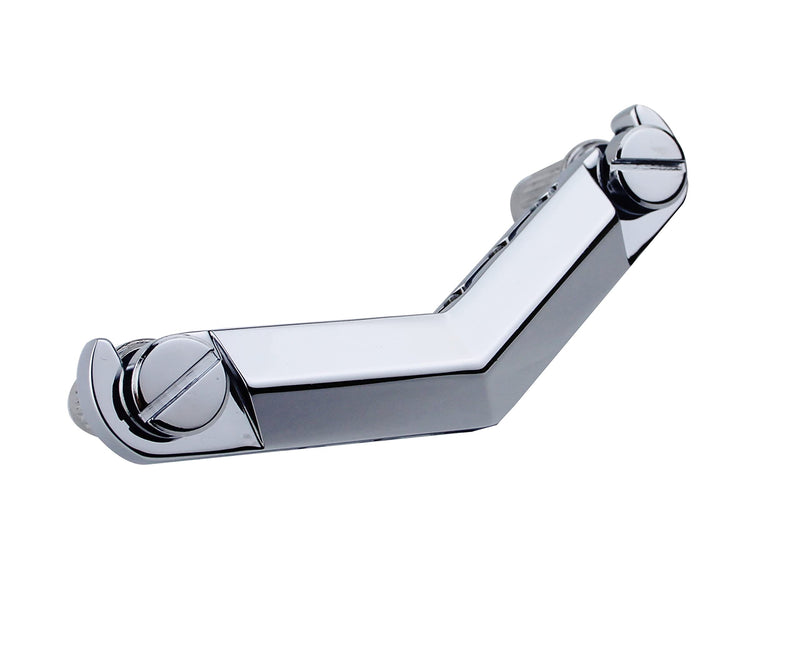 [AUSTRALIA] - Guyker Guitar Stop Bar Tailpiece with Anchors and Studs Replacement Part Compatible with Les Paul LP SG Style 6 String Electric Guitar - GK21, Chrome 