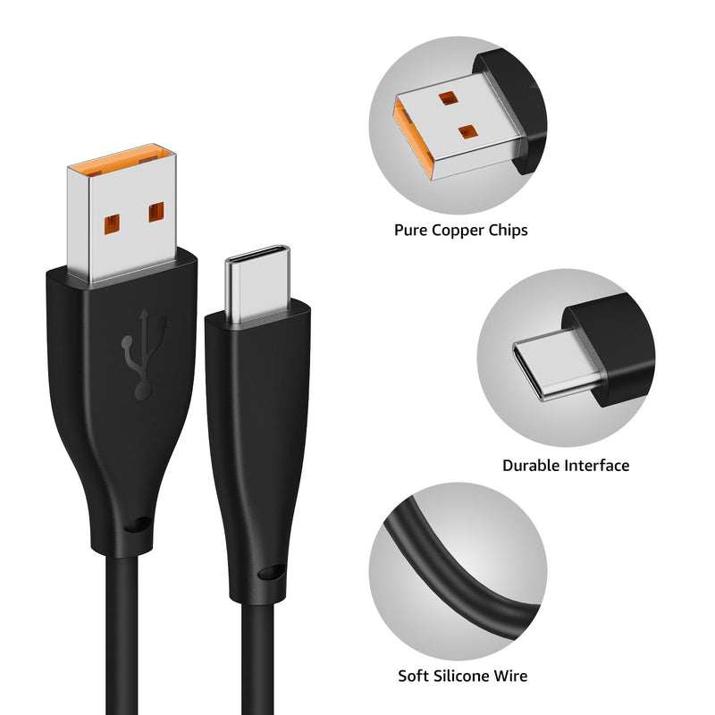 TOZO T20 Wireless Earbuds USB-C to USB-A Charging Cable