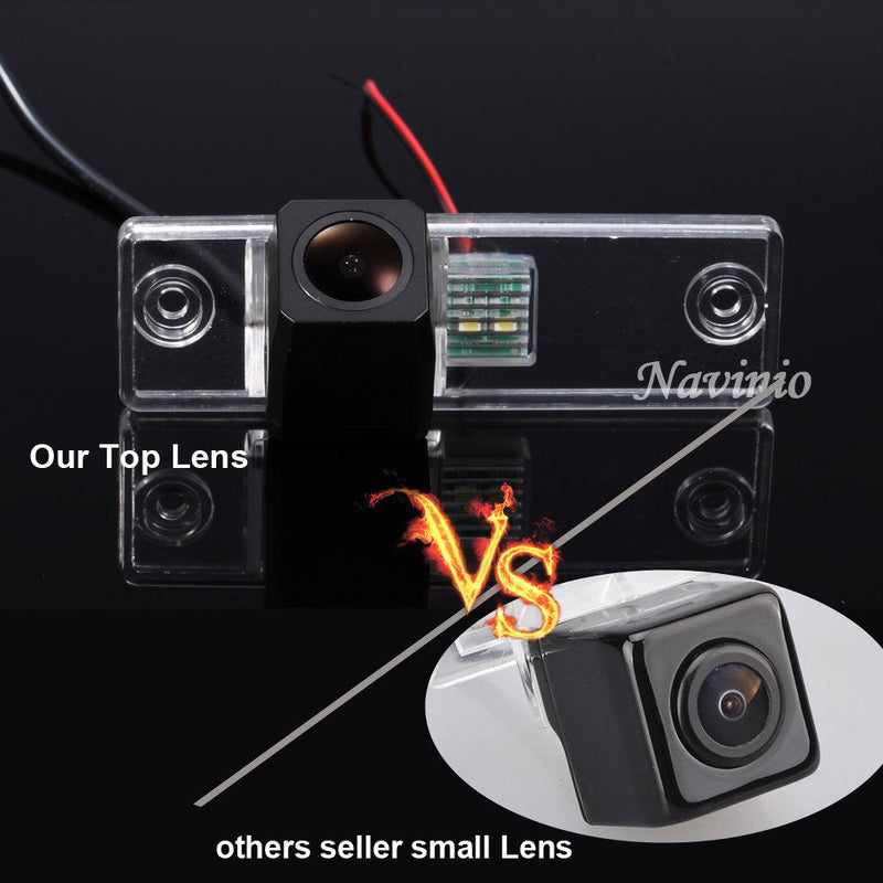 HD IP68 170°Reversing Vehicle-Specific Integrated in Number Plate Light License Rear View Backup Camera Compatible with Toyota 4 Runner/Land Cruiser 150-Series Prado/Fortuner/SW4/Kluger CVX