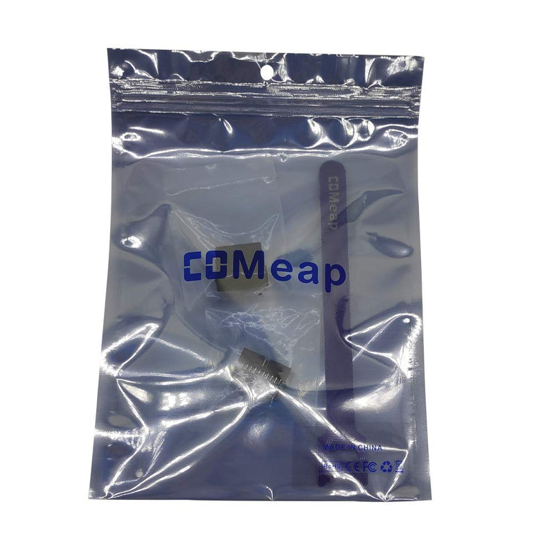 (2-Pack) COMeap USB 3.0 20 Pin Male to Female L Turn 90 Degree Right Angle Power Adapter Board for Motherboard (Down Angled) Down Angled