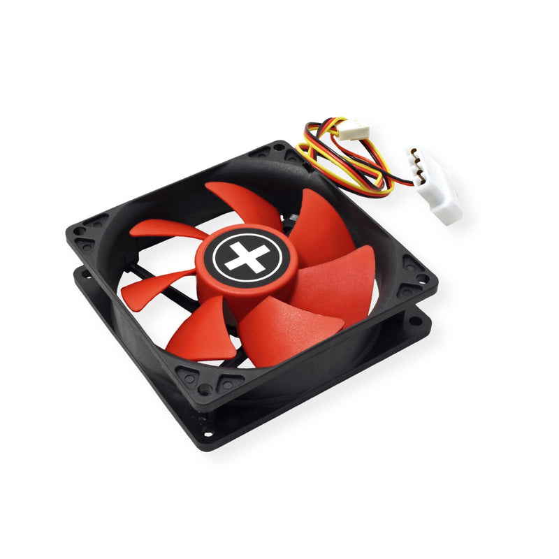 Xilence XPF92.R 92 mm Case Fan, 3Pin, Red/Black