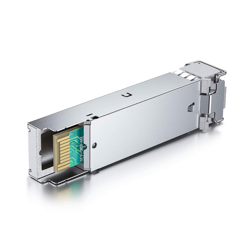 2 Pack of 1000Base-SX with 1meter OM3 LC to LC Fiber Patch Cable, SFP Multimode Module Compatible for Ubiquiti UF-MM-1G and More