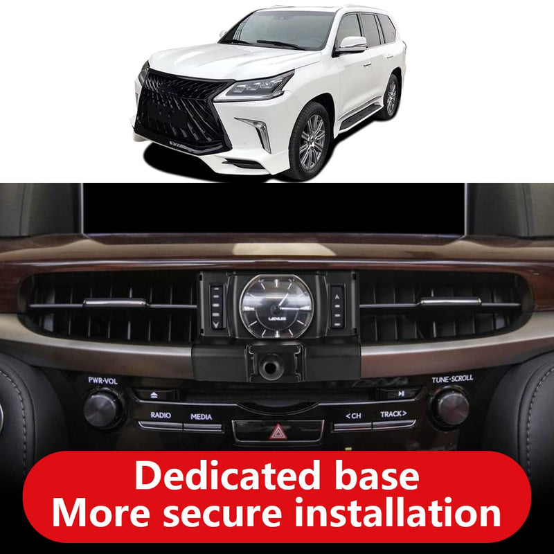 Car Phone Holder for Lexus LX 570 LX570 2016-2021 Auto Accessories Navigation Bracket Interior Decoration Mobile Cell Phone Mount for Lexus LX570 2016-2021