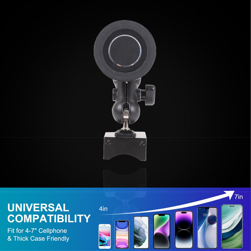 TOYCIDFG Magnetic Phone Holder Rotatable Compatible with Toyota Tacoma 2024 2025 2026, Dashboard Start Button Upon Attached Car Phone Mounted Accessories (Magnetic Holder) Magnetic Holder