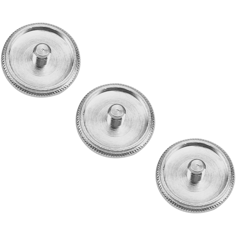 3Pack Yootones Trumpet Valve Finger Buttons Trumpet Key Buttons Caps Replacement Repairing Musical Instruments (Stripes) Stripes