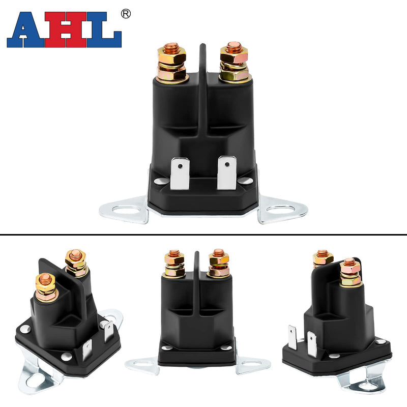 AHL Starter Relay Solenoid Switch for Ariens 35510 / Countax 44814800 / 5321384-06 5321461-54 / Rally 138406x / Simplicity 1685290 1700751 / Snapper 1-8604 / Toro 47 1910 740207