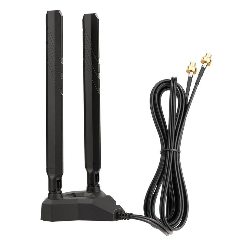 Eightwood WiFi 7 Gaming Motherboard Antenna for ASUS PC, Magnetic Base | Compatible with ASUS ROG Strix X870E-E/B850-I, TUF Gaming B850-PLUS/X870-PLUS, ProArt X870E-CREATOR, ROG Crosshair X870E Hero