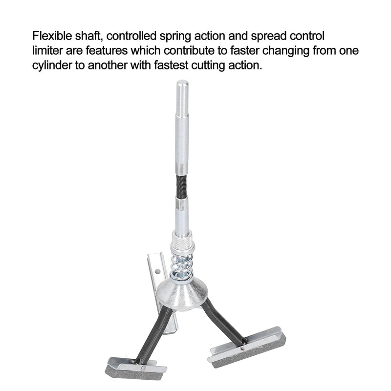 Honing Tool, 3 Arm Motor Cylinder Hon Device, Adjustable Deglazer, Adjustable Diameter 32 mm - 90 mm