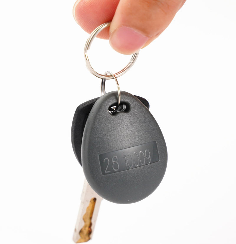 10 pcs 26 Bit Proximity Key Fobs Weigand Prox Keyfobs Compatable with ISOProx 1386 1326 H10301 Format Readers. Works with The Many of Access Control Systems 10