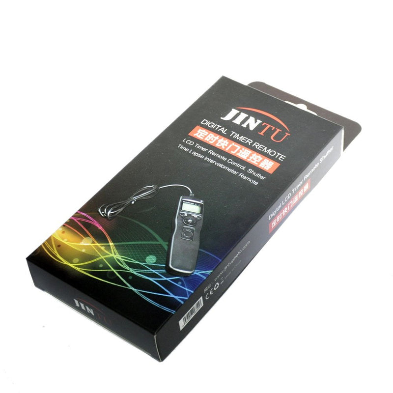 JINTU Intervalometer Timer Remote Control Shutter Release for Canon EOS Rebel T6 T7 T8i T7i T6i T6s SL3 SL2 XTi XS XSi T1i T2i T3 T3i T4i T5 T5i 2000D 90D 80D 70D 77D 1300D 60D 50D 1100D 1000D 550D