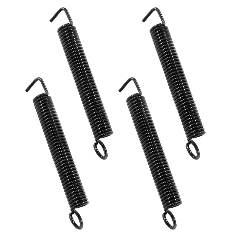 4 Pack Noiseless Tremolo Springs, Electric Guitar Tremolo Bridge Springs Instruments Accessories Replacement Part (Black) Black