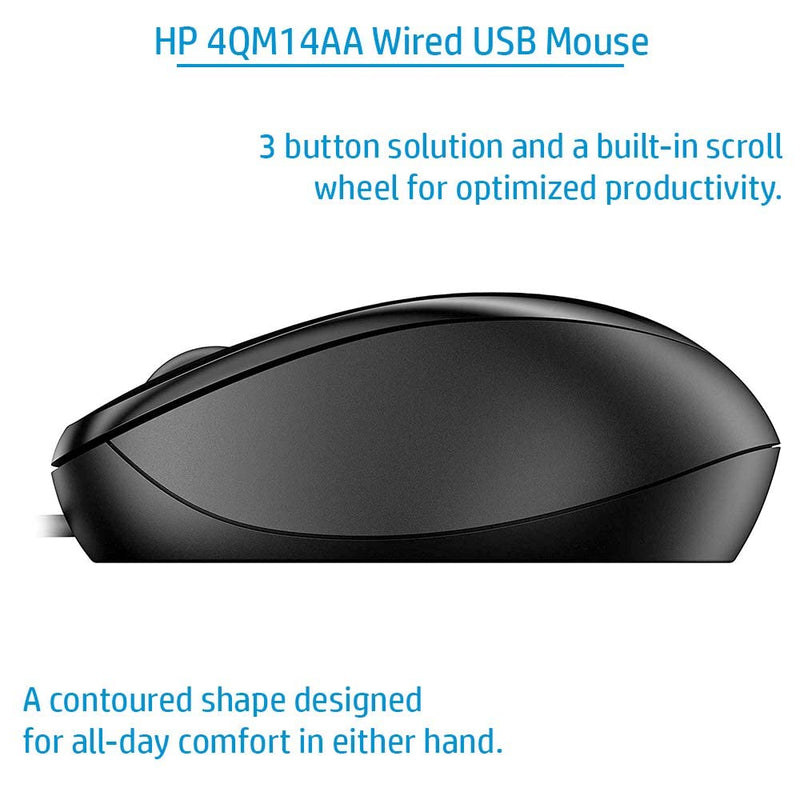 HP 1000 Wired Mouse (4QM14AA)
