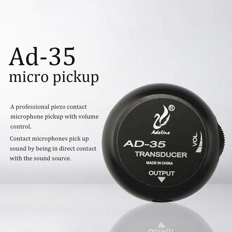 [AUSTRALIA] - AD-35 Mini Sound Pick-up Piezo Amplifier Transducer Stick Piezo Pickup for Acoustic Guitar Ukulele Violin Cello Banjo 