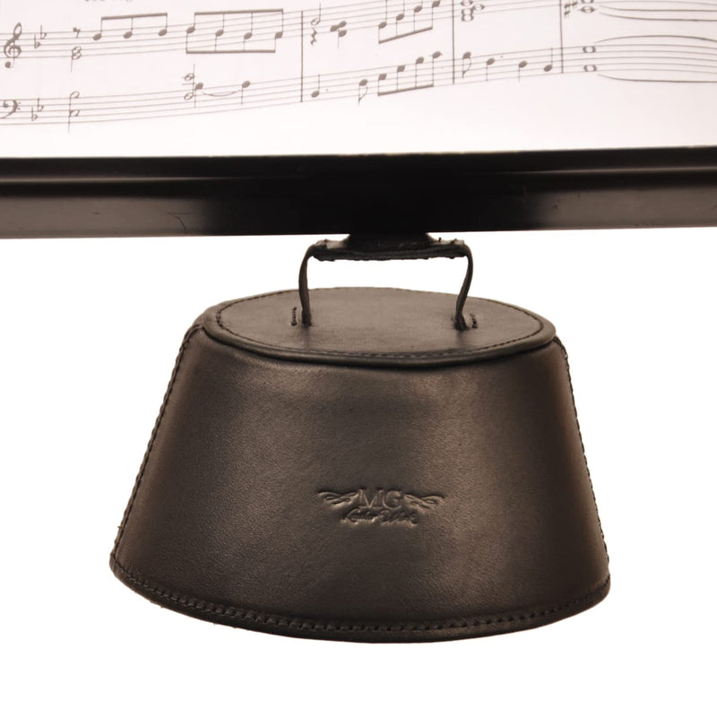 Trumpet Plunger magnetic mute, lightweight leather mute for jazz and classical trumpeters MG Leather Work (Trumpet Plunger, Black) Trumpet plunger