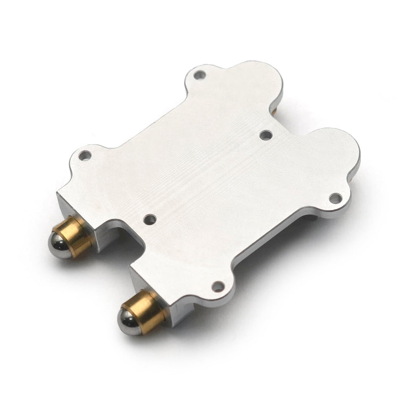 [AUSTRALIA] - MAXCHEER Electric Guitar Brass Tremolo Bridge Brass Arming Adjuster for FR Tremsetter Set Guitar Tremolo Stabilizer Stopper Guitar Parts with Screws&Wrench(Dual) Dual 