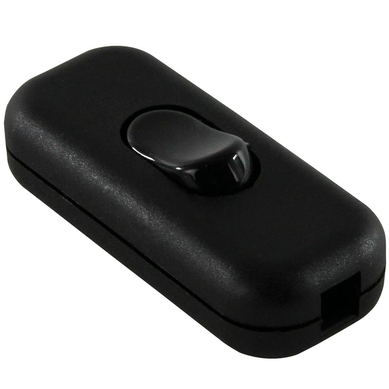 4smile.shop Intermediate Switch 6 Amp 2 Pin, Black, 0509075555