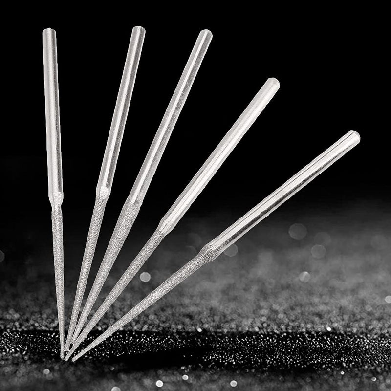 5pcs 3mm Shank Grinding Rods Drill Needle Engraving Carving Polishing Glass Masonry Drill Shank Grinding Rods Polishing Drill Attachment
