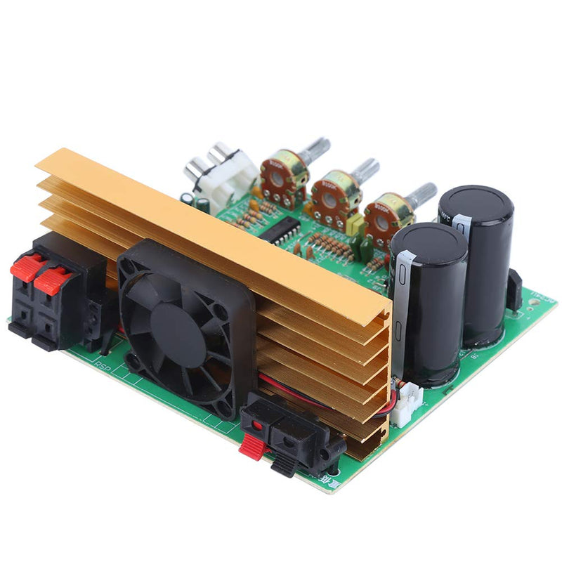 Walfront AC Dual 18-26V 2.1 Channel Subwoofer 300W Power Amplifier Board High Performance Bluetooth Audio Amplifier Board
