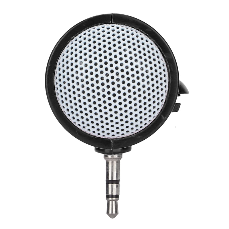 PUSOKEI Mini Portable Speaker, Wireless Plug in Speaker with Clear Bass 3.5mm AUX Audio Interface, Plug and Play for Smartphone Tablet Computer MP3 and MP4(Black) black