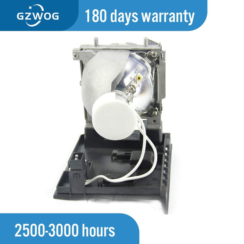 Gzwog NP20LP/60003130 331-1310/725-10263 BL-FU280C/SP.8JR03GC01 Replacement Projector Lamp Bulb with Housing for NEC U300X/U310W/U300XG/U310WG DELL S500/S500wi OPTOMA EW675UT EW695UT EW695UTis EX685UT