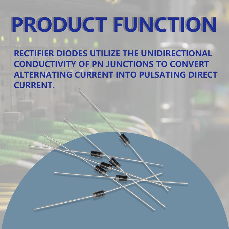 Innfeeltech 30pcs 1N5408 Rectifier Diodes Universal Silicon Rectifier, 3A, 1000V Silicon Rectifier Diodes