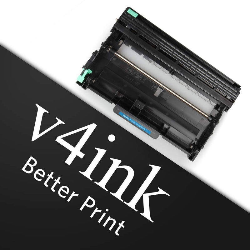 v4ink Compatible Drum Unit Replacement for Brother DR420 to use for HL-2240 HL-2240D HL-2270DW HL-2280DW MFC-7360N MFC-7460DN MFC-7860DW Brother IntelliFax-2840 2940 DCP-7060D DCP-7065DN Printer