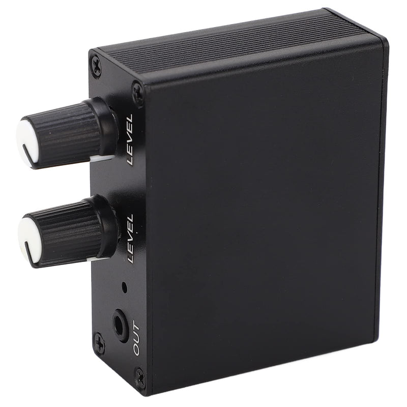 Mini Audio Mixer Aluminum Alloy Portable Stereo Mixer with Power Adapter 100-240V Professional Compact Sound Console for Recording Mixing Live Performance