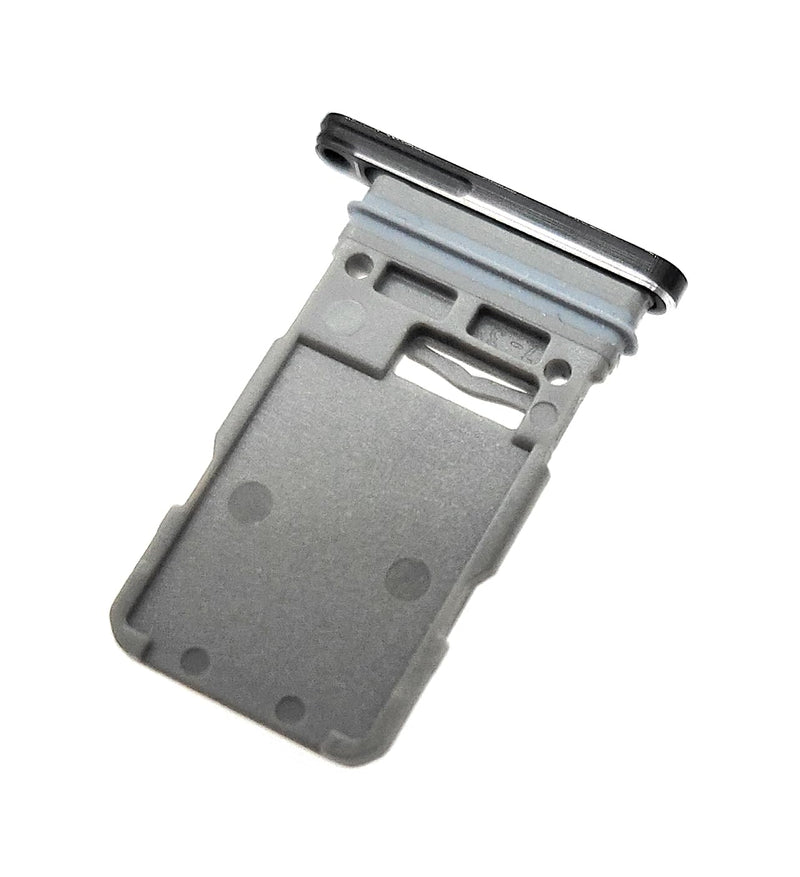 Replacement Single SIM Card Tray for Samsung Galaxy S21 5G G991U / S21 Plus 5G G996U / S21 Ultra 5G G998U (Phantom Black)
