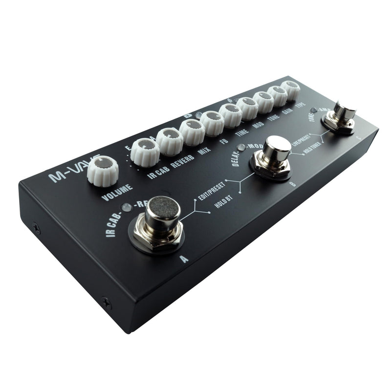 CUBE-BABY Guitar Multi-Effects Pedal with 8 IR Cabinet Simulations, Rechargeable Battery, and Precision Tuner