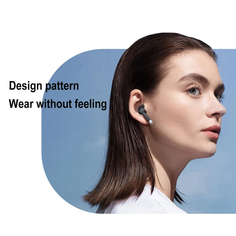Smart Watch with Earbuds,2 in 1 Build-in TWS Wireless BT5.0 Earphone Fitness Sports Health Monitor Black D8 pro