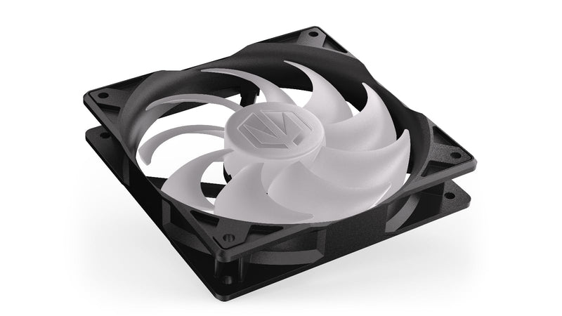 ENDORFY Stratus 120 PWM ARGB PC Case Fan, 120mm ARGB, Optional Automatic Fan Stop, Large RPM Range with PWM Control, High Flow Constraints Performance, EY4A008