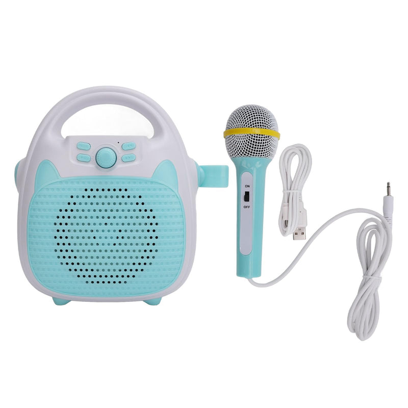[AUSTRALIA] - Kids Karaoke Machine Microphone Exercise Singing Talent Portable Speaker Children's Karaoke Stereo for Home Outdoor Party 