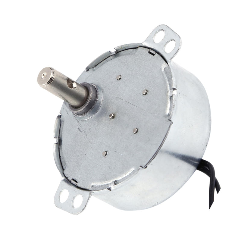 Synchronous Motor, 50/60Hz Frequency 220-240V AC Synchronous Motor Gear Motor 4W Gear Motor CW/CCW, Pyramid Motor Quiet for Microwave Oven Turntable (2.5-3RPM) 2,5–3 U/min