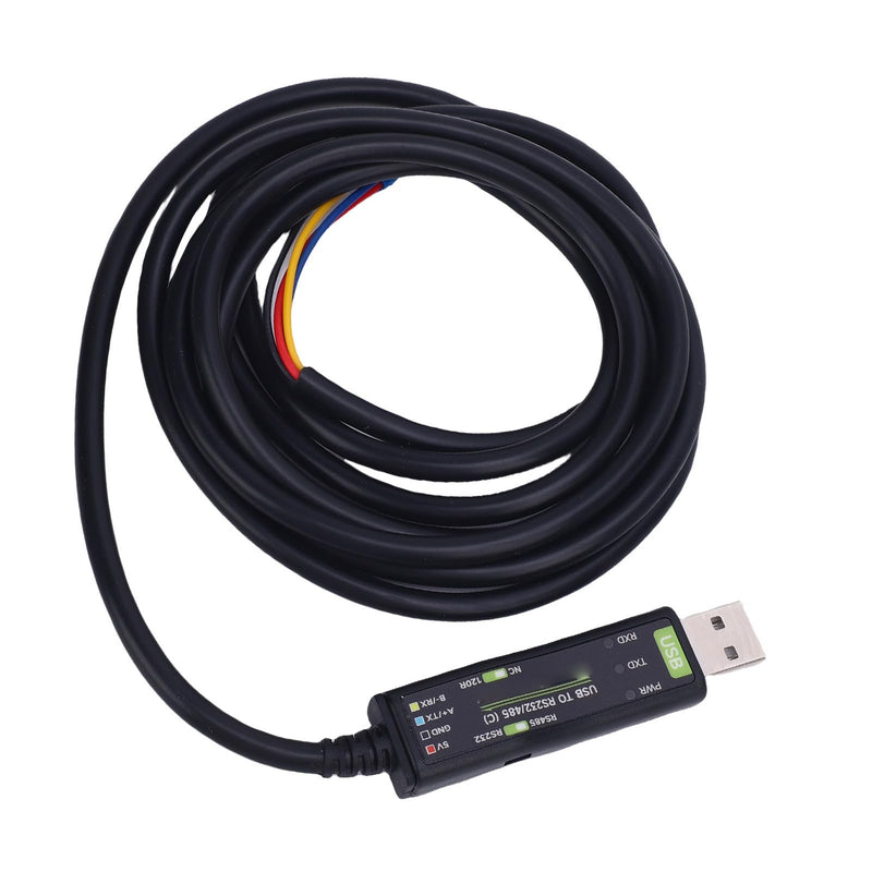 USB to 232 USB to 232 485 Adapter Cable - FT232RNL Chip HighSpeed Serial Port Converter with TVS Protection & LED Status Indicator, Compatible with Win11/10/8.1/8/7