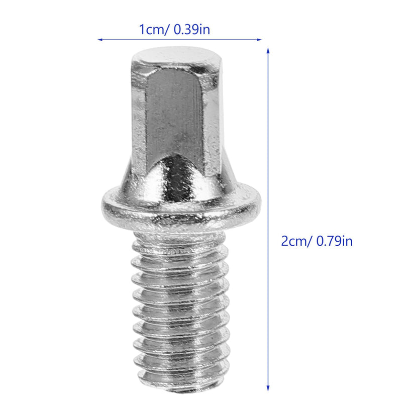 [AUSTRALIA] - Abaodam 10pcs Key Screw Drum Set Hardware Bass Drum Screw M6x10mm Replacement Screw Supply 2x1cm 