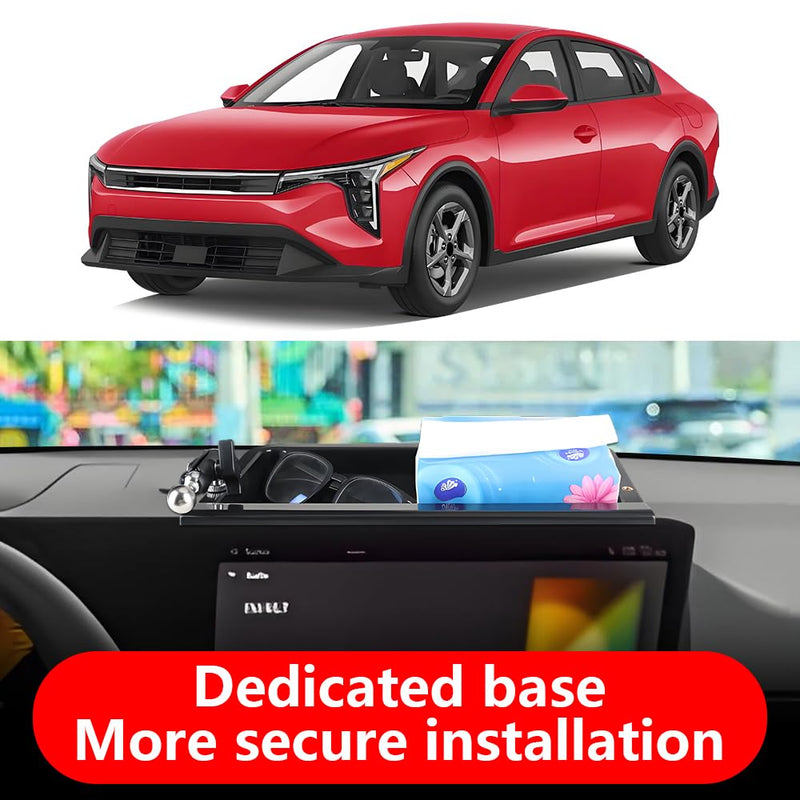 Car Phone Holder Center Console Organizer for Kia K4 2025 2026 Auto Accessories Navigation Bracket Interior Decoration Screen Dash Board Mobile Cell Phone Mount case