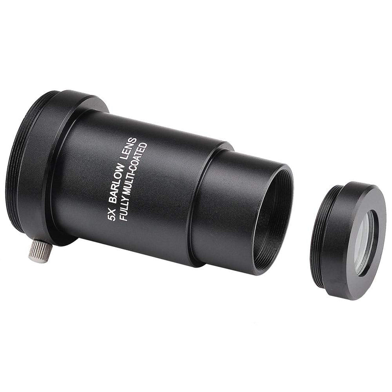 1.25-inch 5X Barlow Lens & Moon Filter Kit-for Telescope Eyepieces