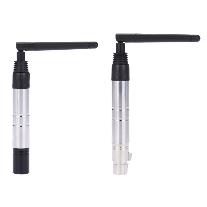 Lixada DMX512 DMX Dfi DJ 2.4G Wireless Transmitter & Receiver with Adapter Antenna Lighting Controller 23DBM High Power 1000M Ultra Long Distance for LED Stage PAR Effect Lamp