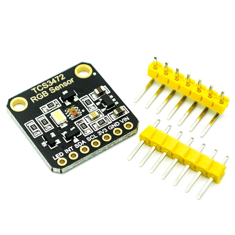 Hailege 3pcs TCS34725 TCS-34725 RGB Light Colour Sensor Colour Recognition Module RGB Colour Sensor with IR Filter