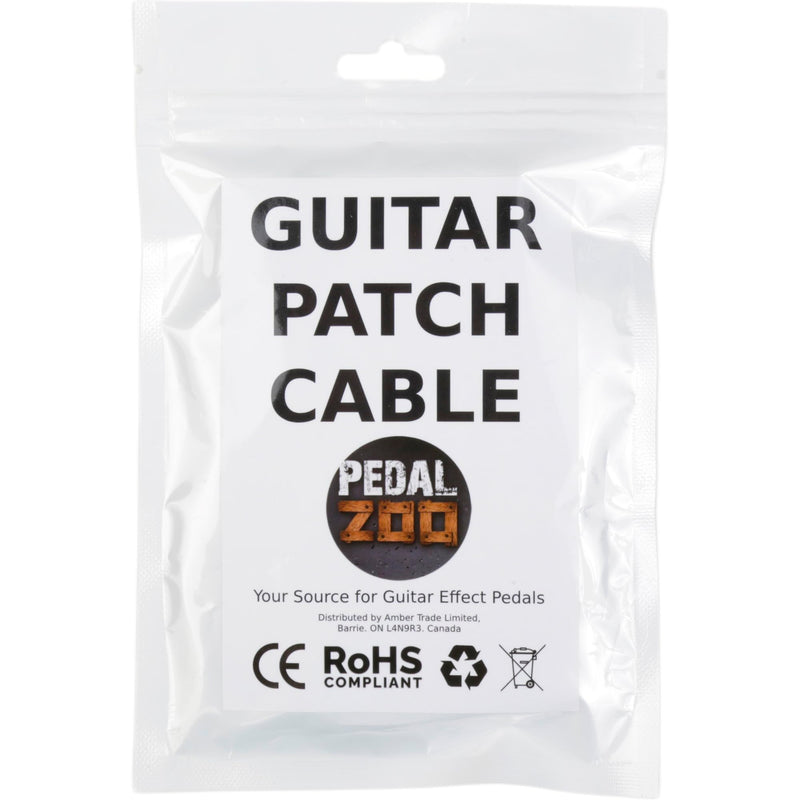Flat Patch Cable for Guitar Effects Pedals - Space-Saving and Reliable Pedalboard Connection (24-inch) 24-inch