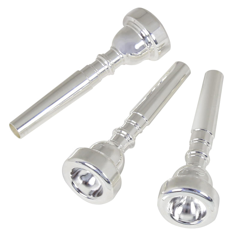 Danchet Silver Plated 7C Trumpet Mouthpiece - Trumpet Musical Instrument Accessories - For Beginners and Professionals.… 7C Silver Plated
