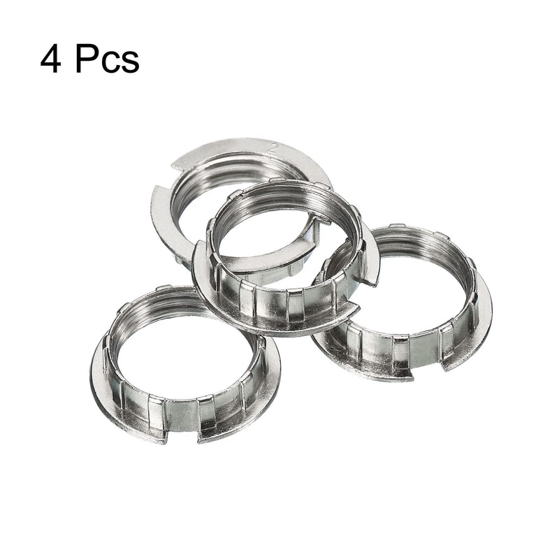 sourcing map G9 Socket Lamp M20 Adapter Ring for Lights Shade Holder White Pack of 4
