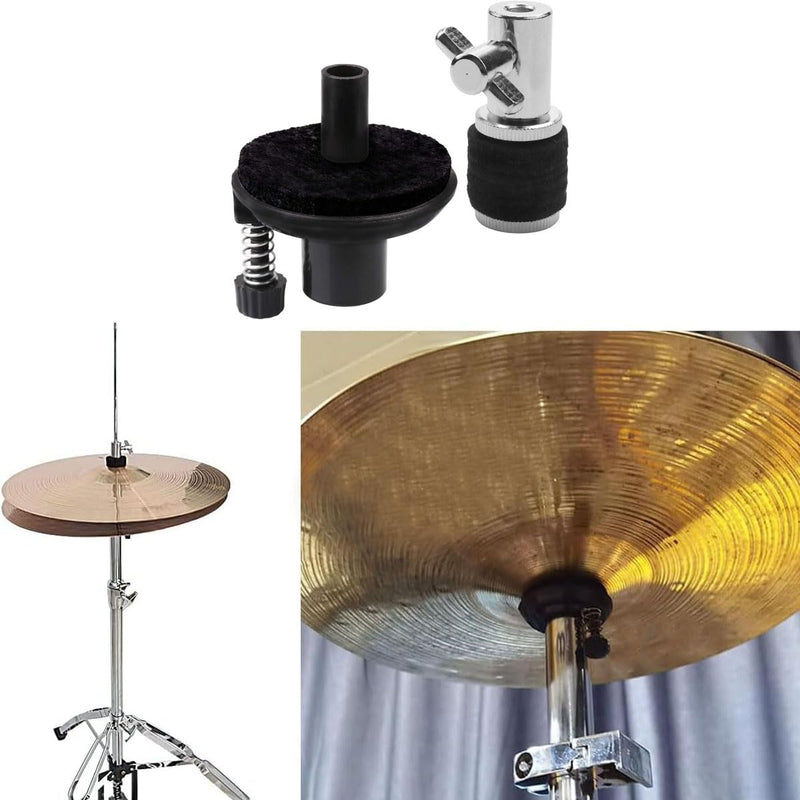 Hi-Hat Clutch and Seat Holder Set for Hi-Hat Jazz Drum Parts Accessories 2Pcs 19mm