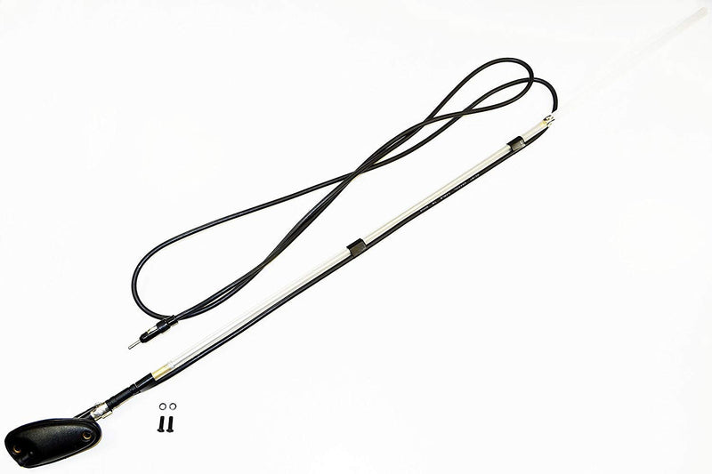 [AUSTRALIA] - AntennaMastsRus - Retractable AM-FM Manual Antenna is Compatible with Honda Civic (1992-2000), Geo Prizm, Storm (1990-1997) - Left Side 