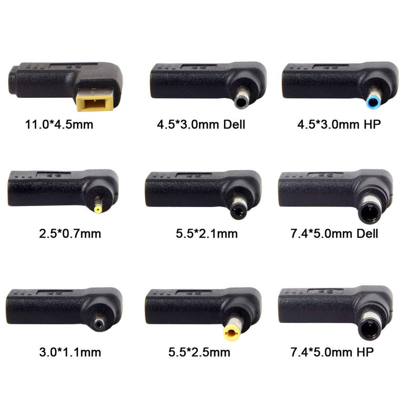 CY USB 3.1 Type C USB-C to DC 4.5mmx3.0mm Adapter Emulator Trigger 90 Degree Angled