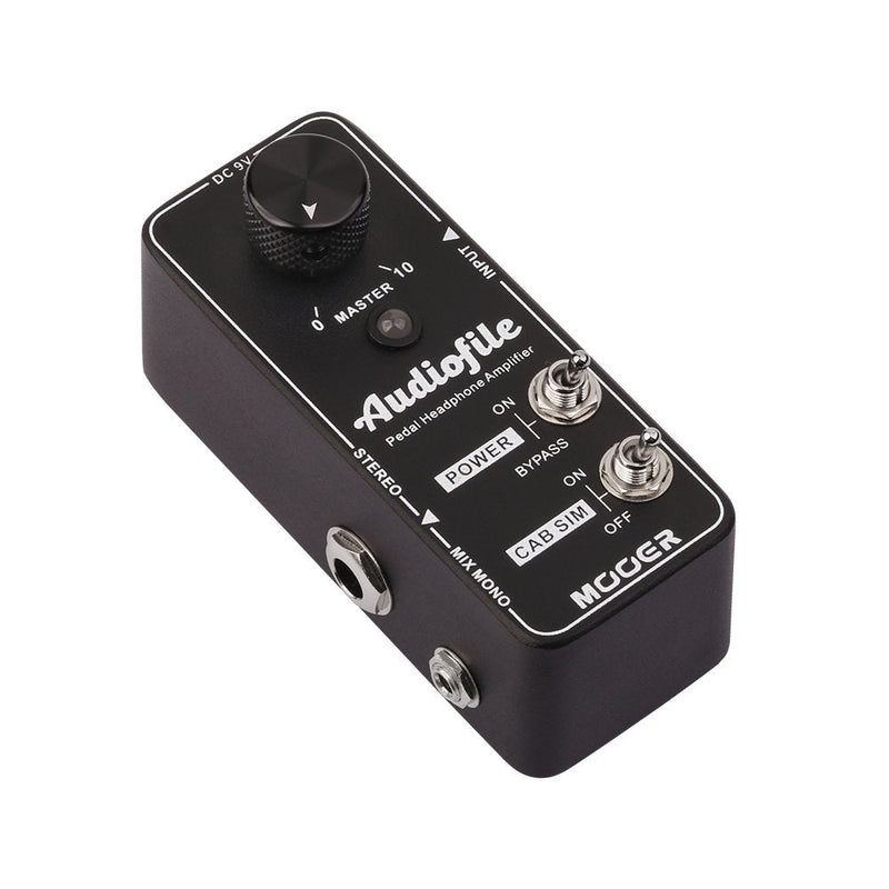 [AUSTRALIA] - MOOER Audiofile Guitar Headphone Amp Analog, Access to Effects Circuits, Buffer/Clean Boost for Electric Guitar/Bass 
