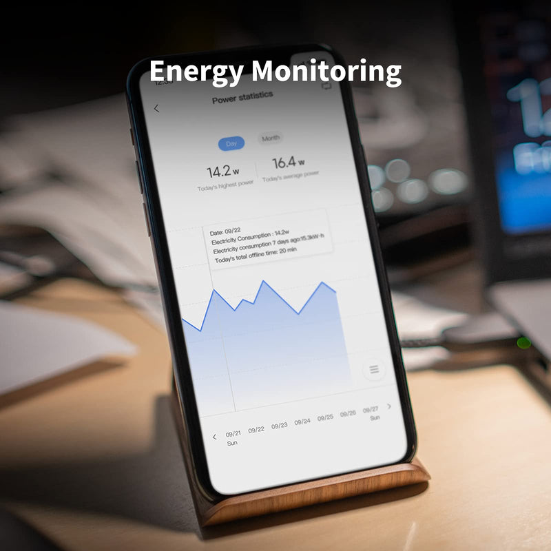 Aqara Zigbee Socket, Requires Aqara Hub, Smart Socket with Current Measurement, Programming, Timer Mode and Voice Control, Works with HomeKit, Alexa, Google Assistant and SmartThings