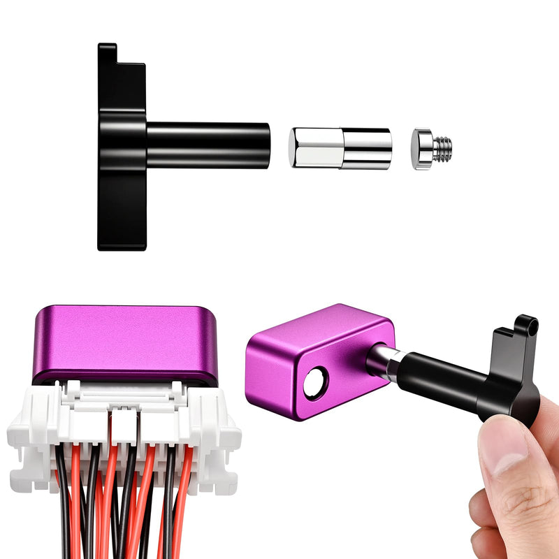 OBD2 Port Anti-Theft Lockout Tool, OBD Port Protector for Cars/SUV/Trucks、obd2 Lock Anti Theft Protector (Purple) Purple