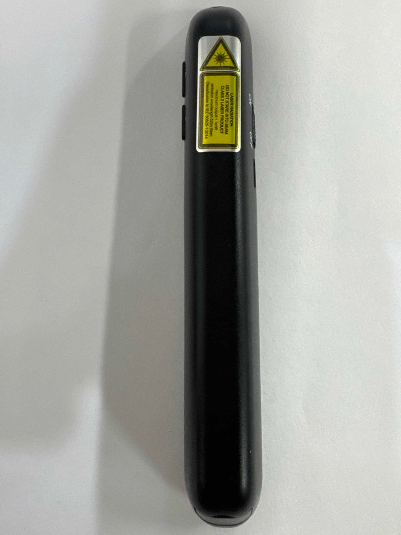 Green Light Wireless Presentation Clicker with Air Mouse, 2.4GHz Rechargeable USB-A/USB-C PowerPoint Clicker Slide Advancer, Presenter for PC, Mac, Computer Green L+Rechargeable+Mouse