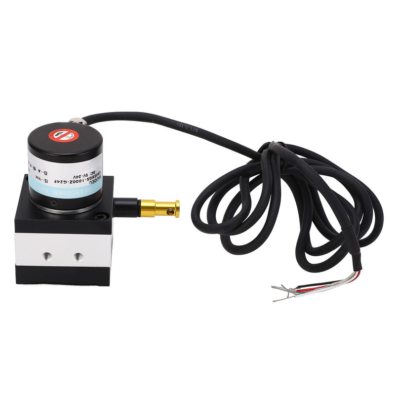 Incremental Cable Encoder, Pulley Encoder, DC8-24V, Linear Path Measurement, Efficient for Cylinders